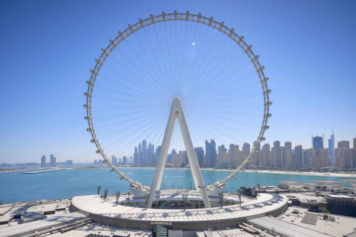 Ain Dubai, Dubaj, koleso, kolotoč