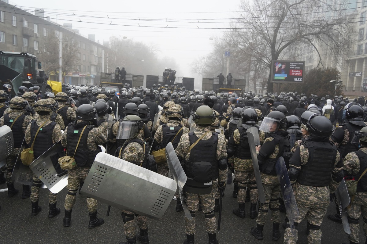 Kazachstan, protest