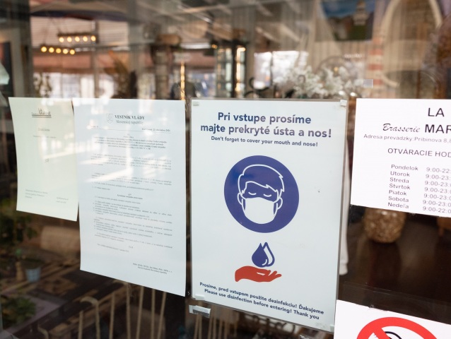 koronavirus covid reštaurícia prevádzka