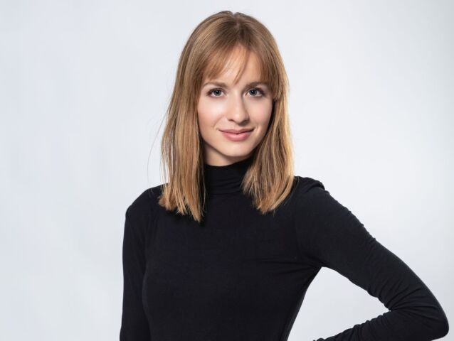 Herečka Simona Kollárová
