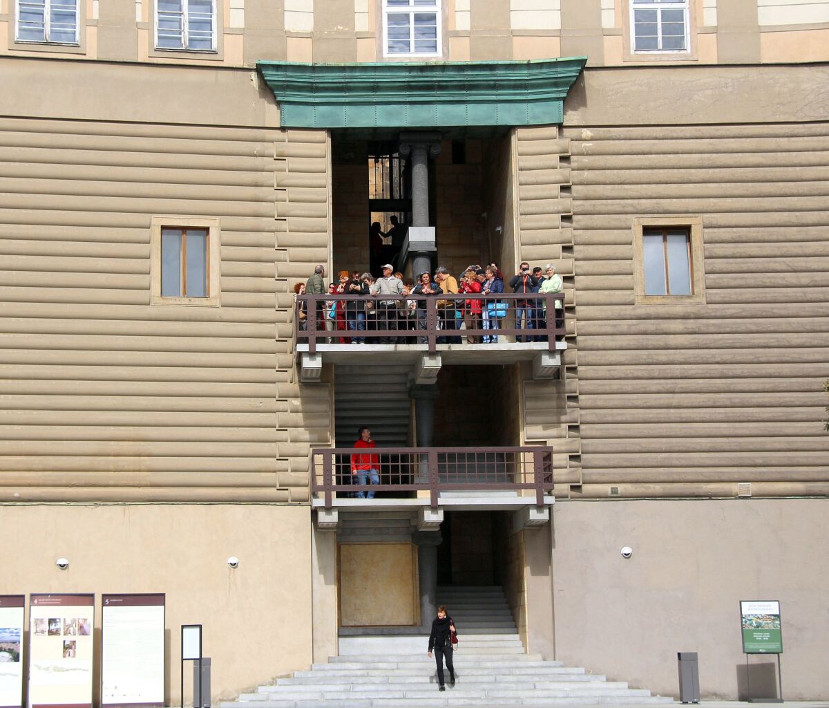 Jože Plečnik Bycie schodisko