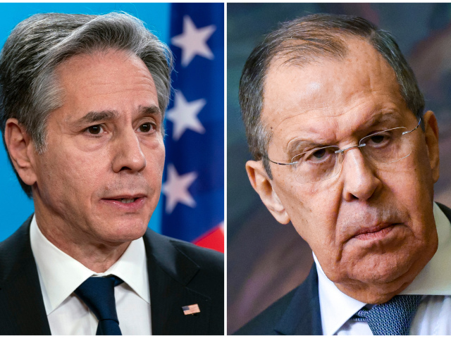 Antony Blinken / Sergej Lavrov /