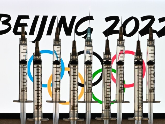 peking 2022, očkovanie