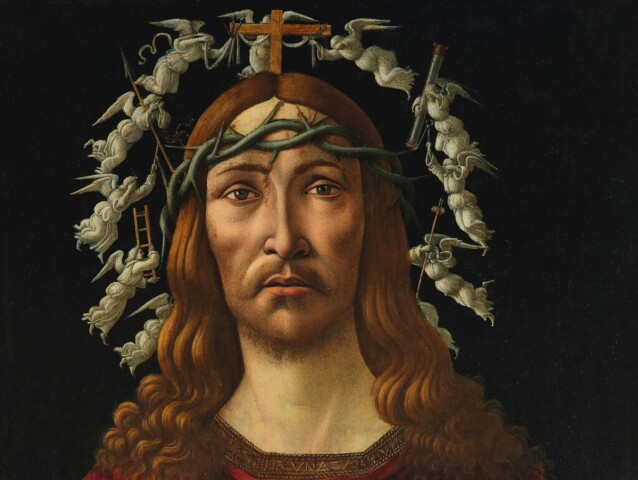 Sandro Botticelli - Bolestny Kristus. Zdroj - Sotheby s