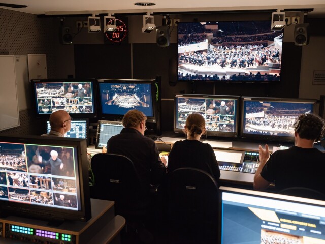 Digital Concert Hall studio foto archiv DCH