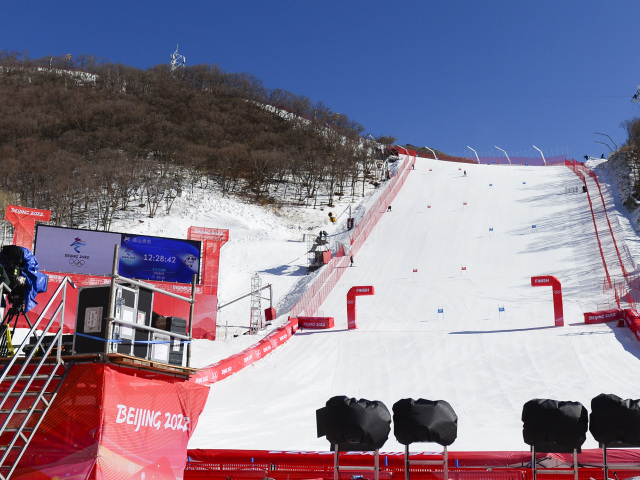 Čína OH2022 Peking alpské lyžovanie