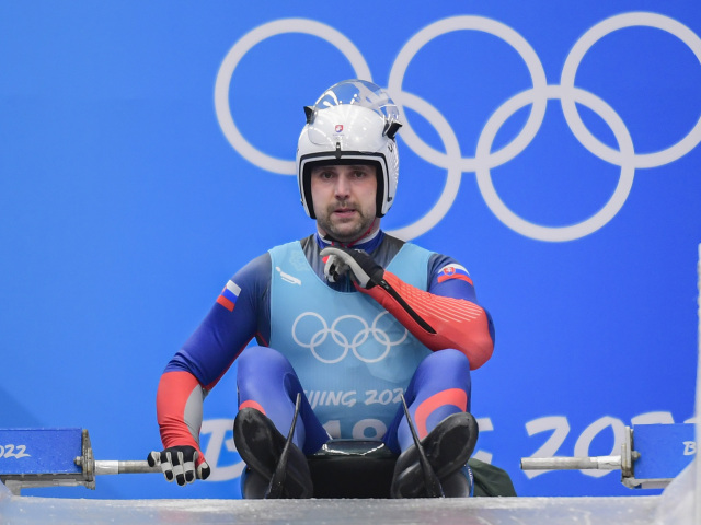 Čína Peking ZOH2022 Sánkovanie tréning prvý Ninis