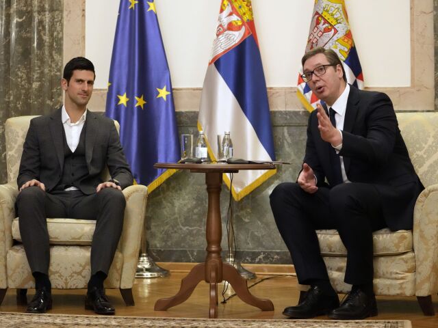 Novak Djokovič, Aleksandar Vučič