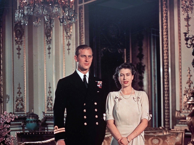 Alžbeta II., princ Philip Mountbatten