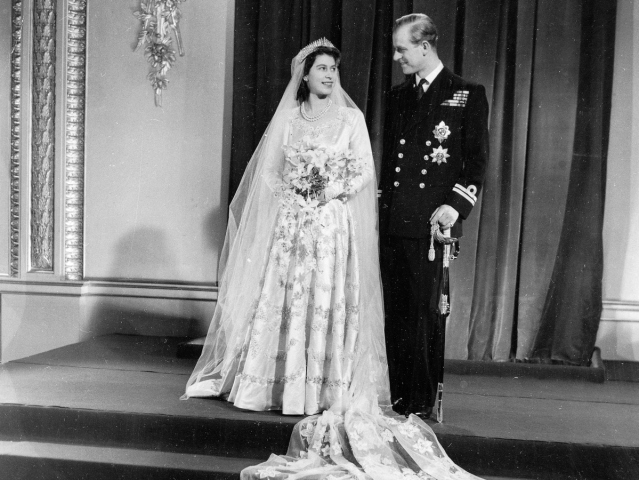 Britská kráľovná Alžbeta II. a jej manžel princ Philip