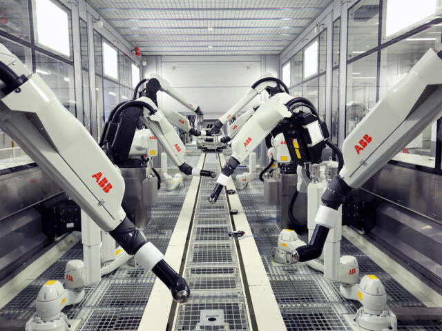 ABB robot in Audi Changchun