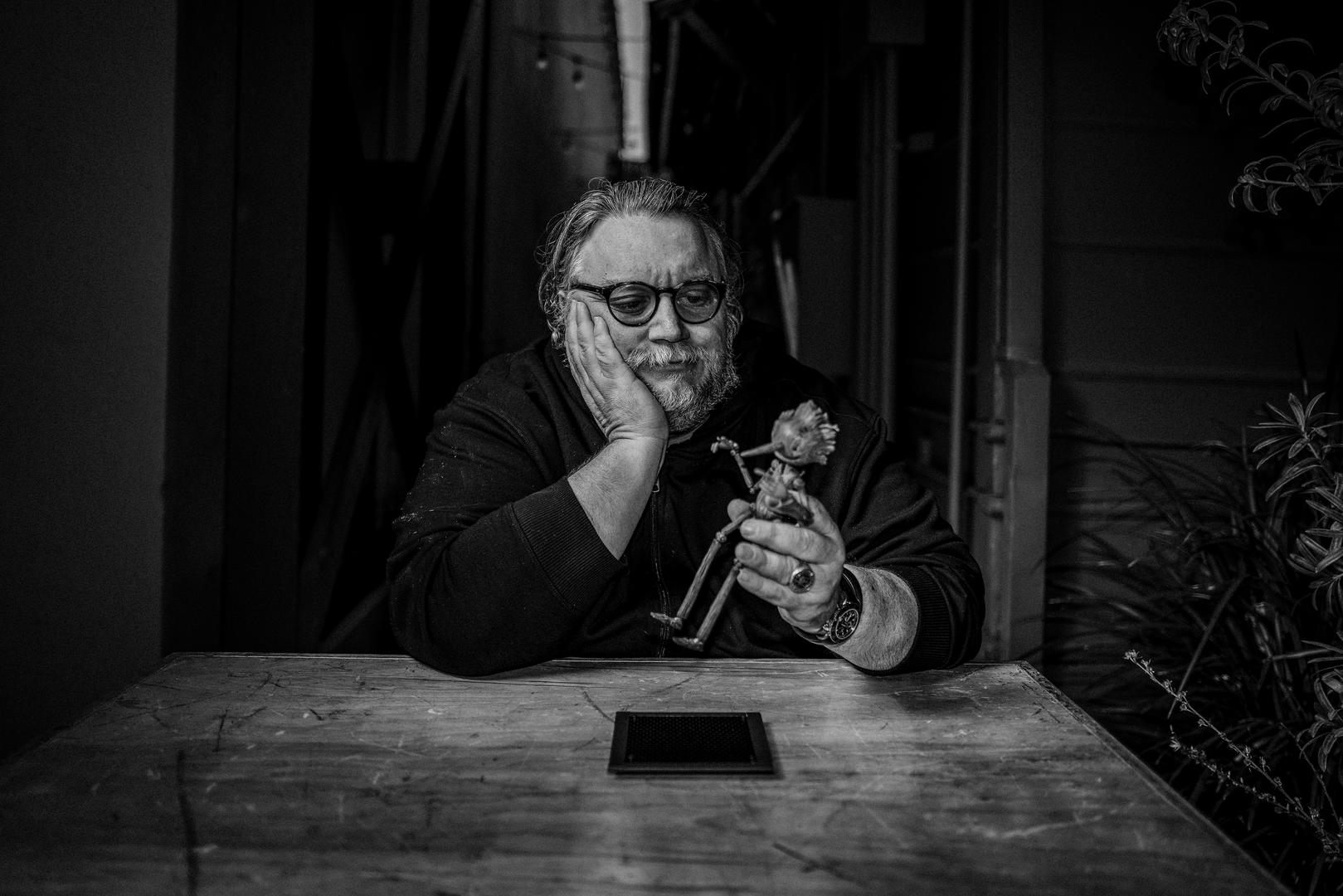 Pinocchio a režisér Guillermo del Toro.