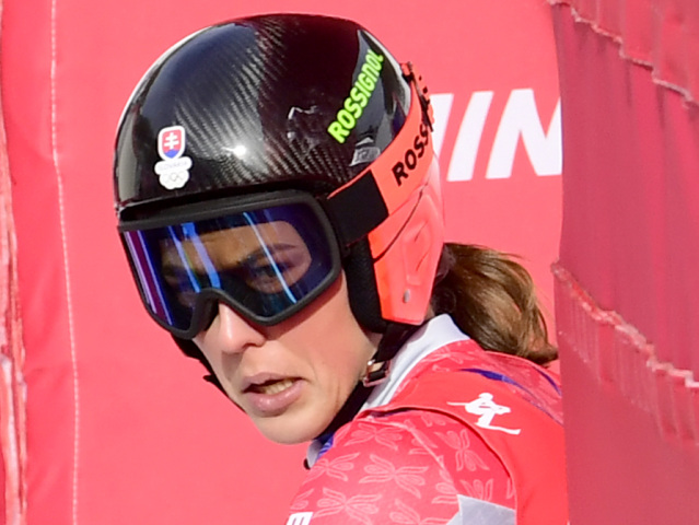 Čína Peking ZOH2022 alpské lyžovanie Obrovský slalom