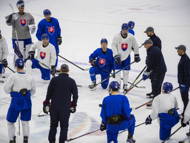 Čína SR Hokej ZOH2022 Peking reprezentácia tréning