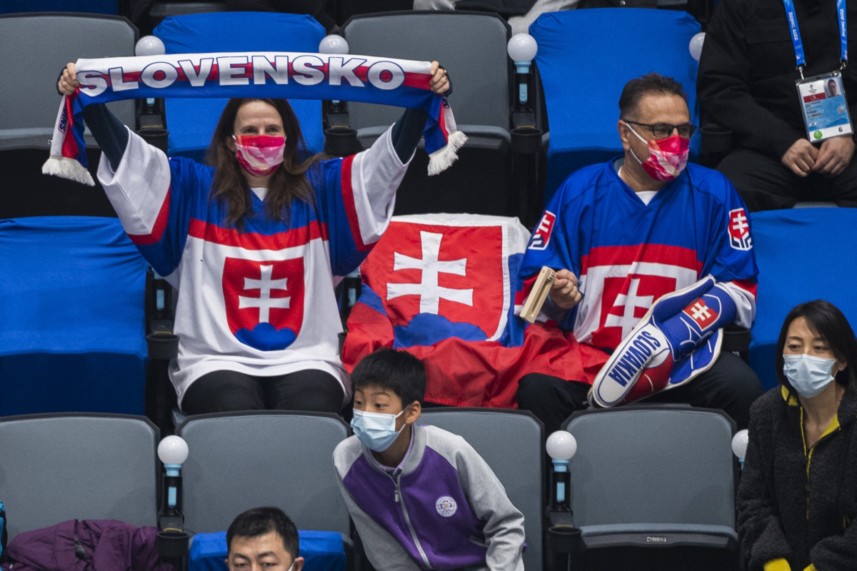 Čína SR Fínsko Hokej ZOH2022 Peking C Skupina