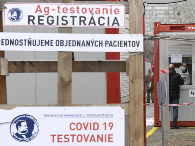 koronavírus MOM odberové miesto