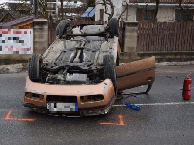 polícia alkohol nehoda Sverepec