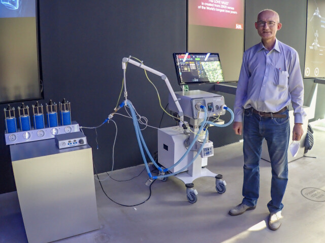 prof. MUDr. Viliam Donič, PhD., Expo2020, Dubaj, viachladinový pľúcny ventilátor, pľúcny ventilátor