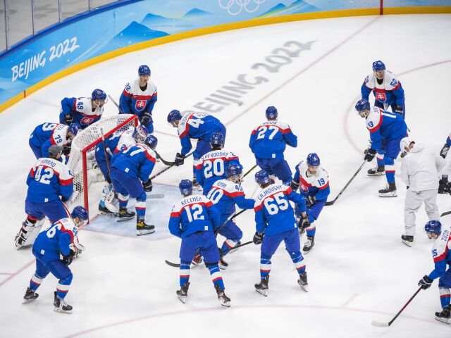 Čína SR Peking ZOH2022 Hokej C-sk. Slovensko