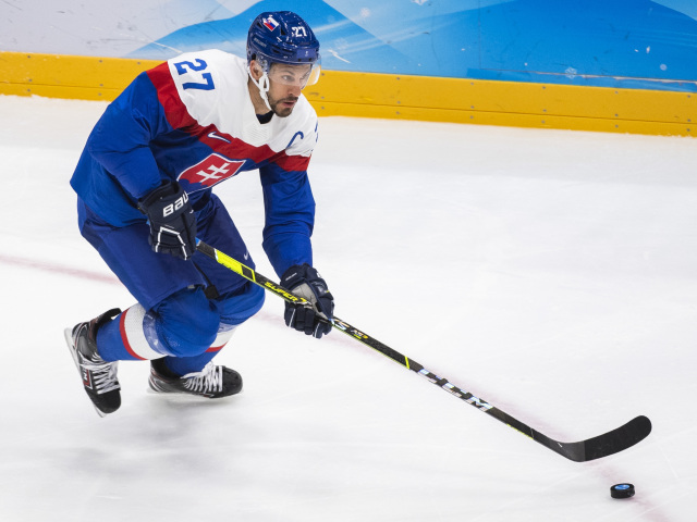 Čína SR Peking ZOH2022 Hokej hrivík Slovensko