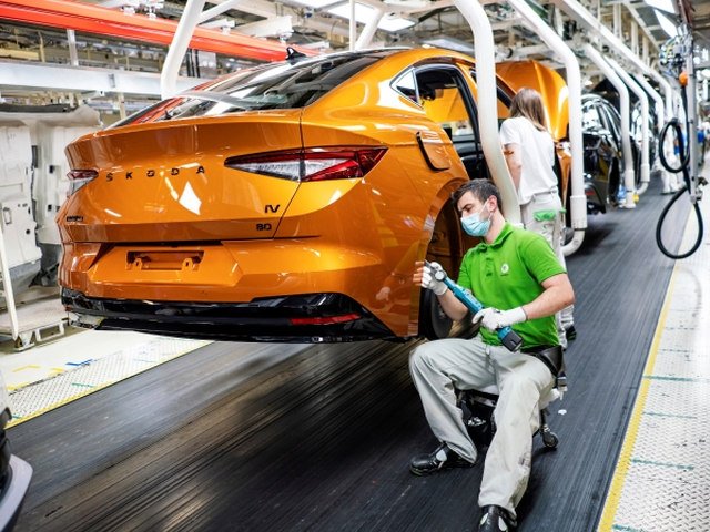 Škoda Enyaq Coupé iV - výroba 2022