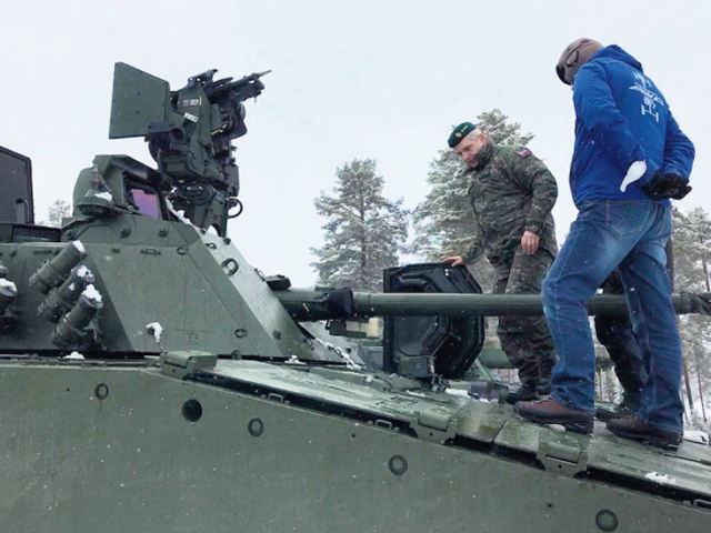 Vozidlo CV90 od spoločnosti BAE Systems