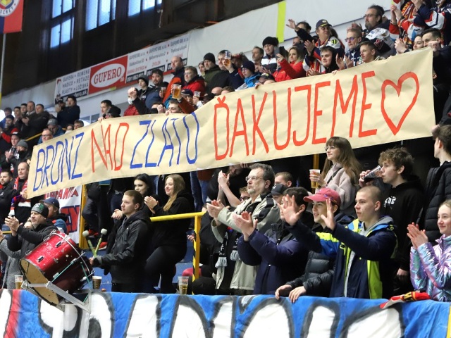 SR hokej extraliga TEL 42. kolo Zvolen Nové Zámky BBX