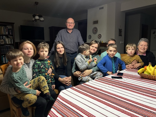 Ukrajina pomoc Kurimka rodina ubytovanie