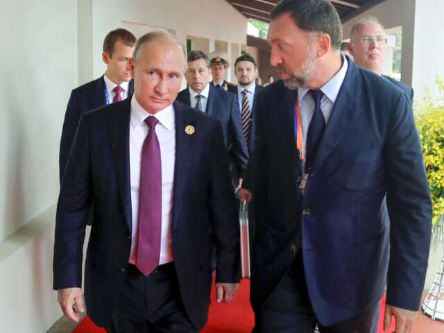 putin, deripaska