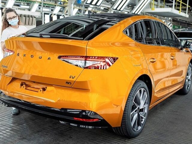 Škoda Enyaq iV Coupé - výroba