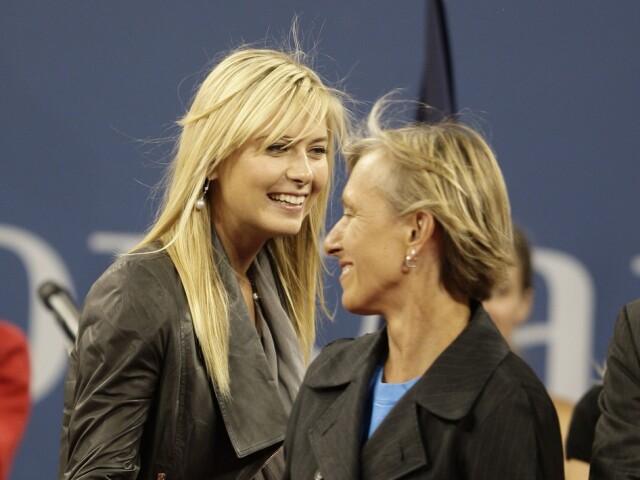 Maria Šarapovová, Martina Navrátilová