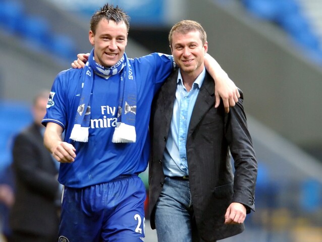 John Terry a Roman Abramovič