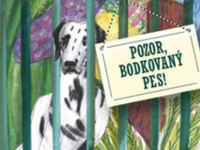 kniha pozor bodkovany pes