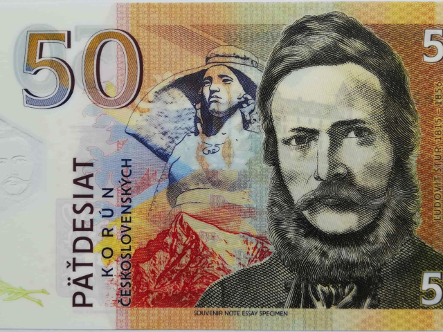 bankovka, 50 korún československých