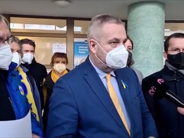 Ondrej Dostál, trestné oznámenie na Putina