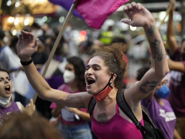Brazília Bolsonaro protest