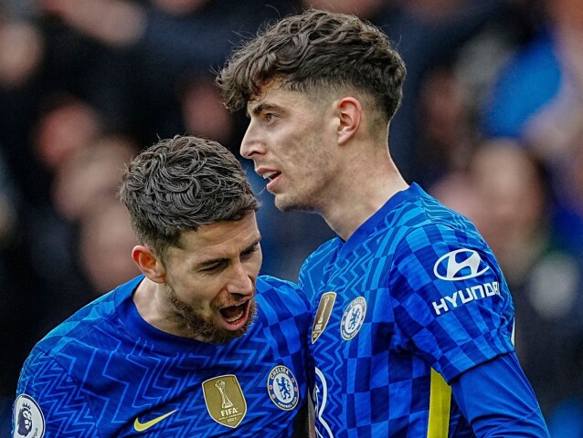 Jorginho a Kai Havertz.