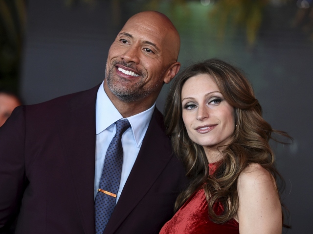 Dwayne Johnson a jeho druhá manželka Lauren Hashian