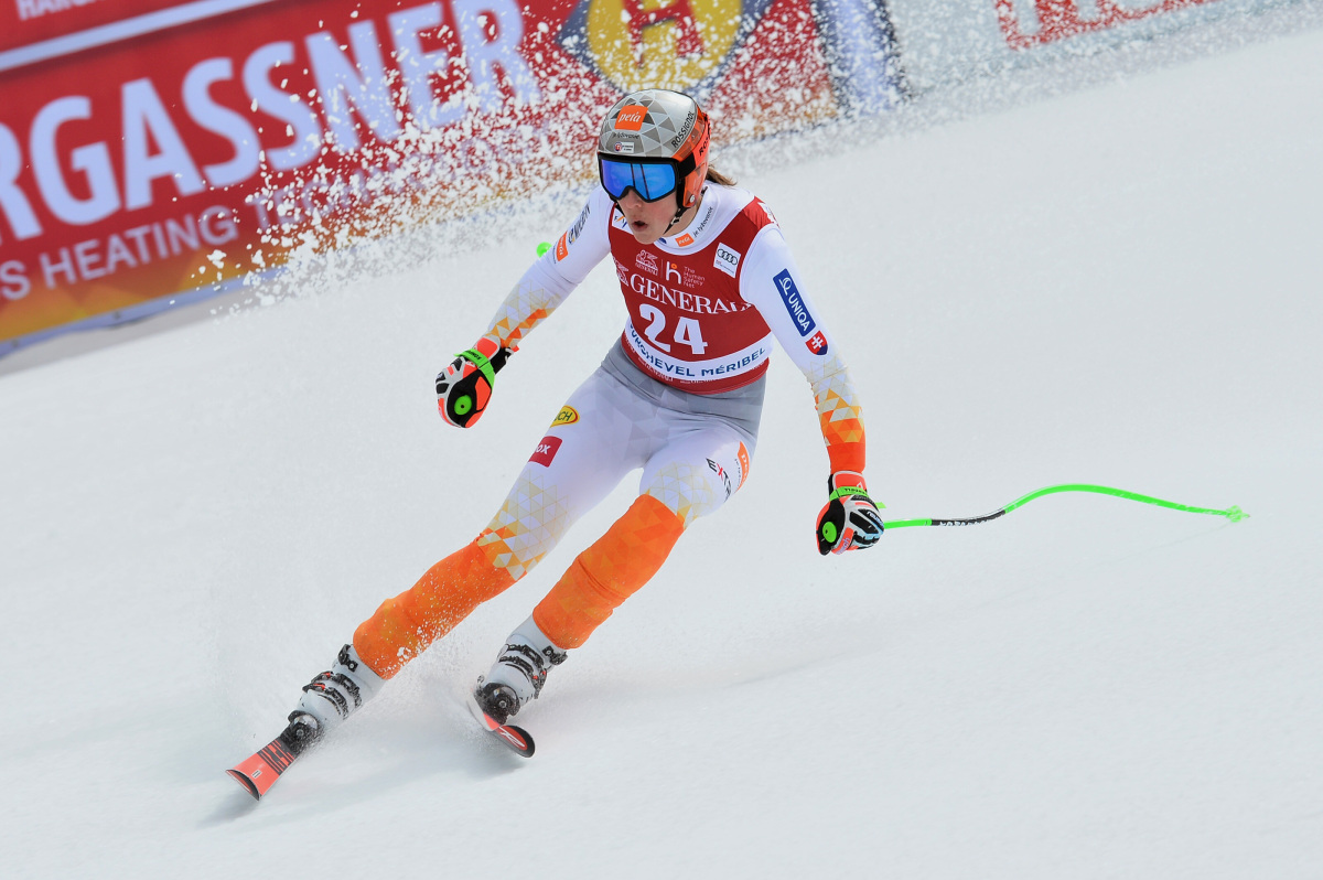 Francúzsko Courchevel SP zjazd ženy finále
