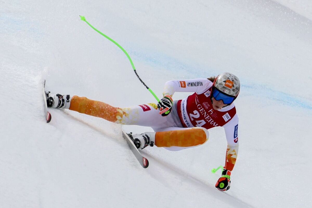 Francúzsko Courchevel SP zjazd ženy finále