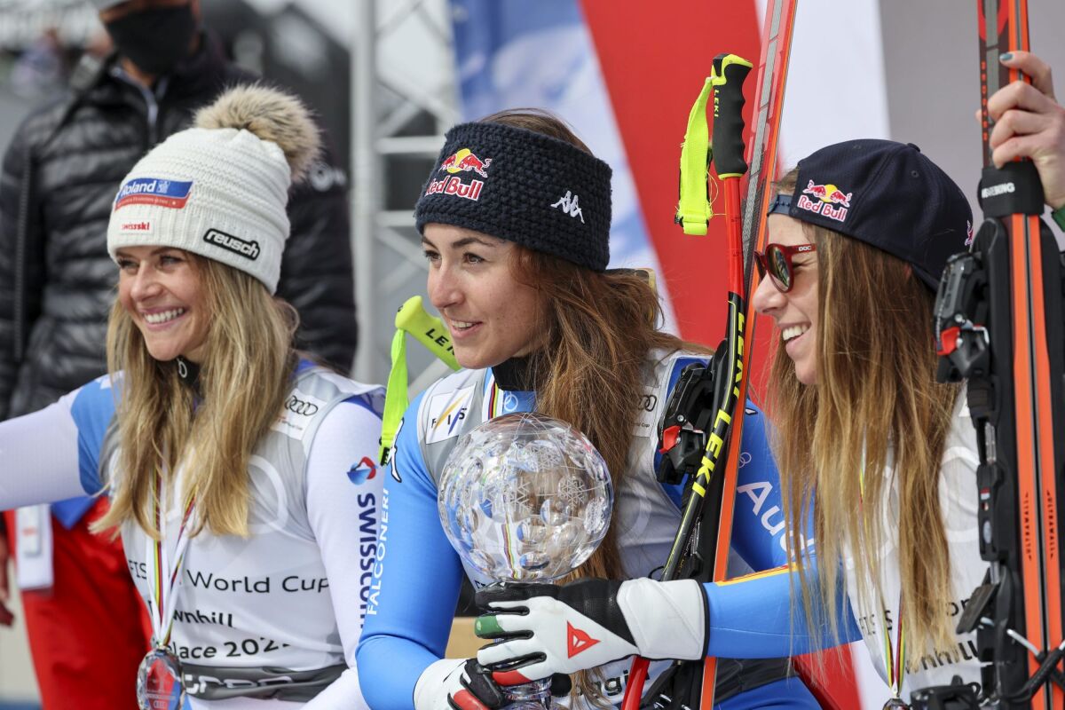 Francúzsko Courchevel SP zjazd ženy finále