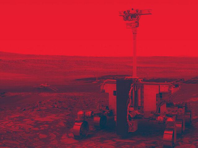 Exo Mars pillars