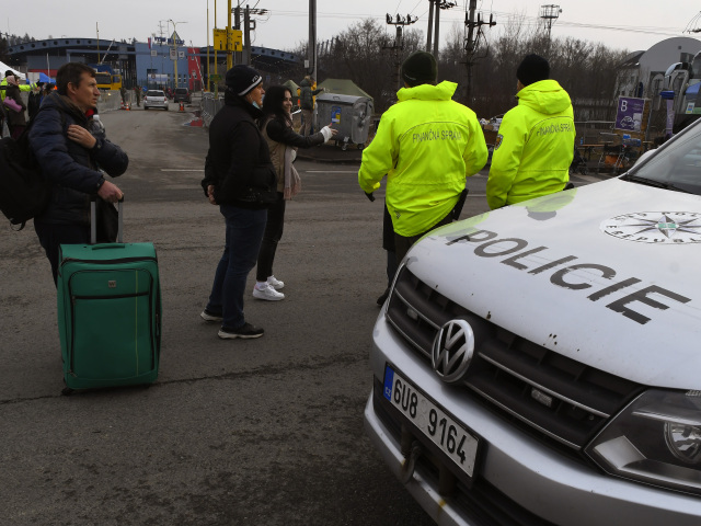 hranice Ukrajina vojna pomoc utečenci vstup