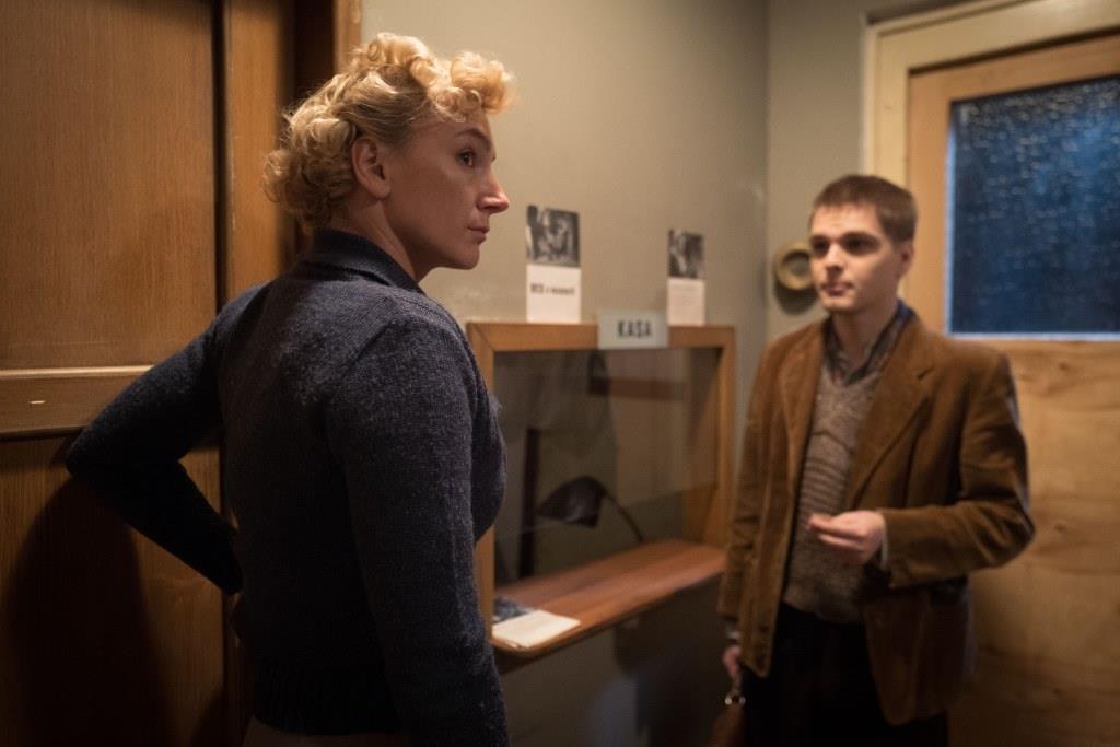 Alexandra Borbély a Mikuláš Bukovjan vo filme Kryštof.