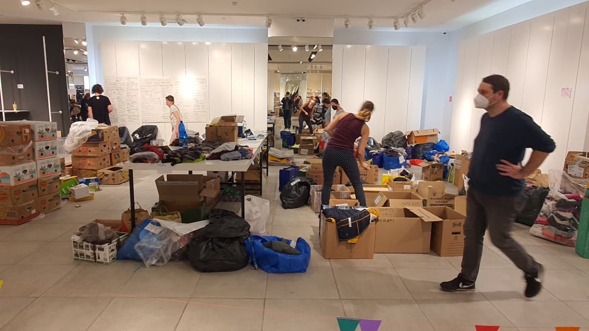 Humanitárne centrum v Auparku