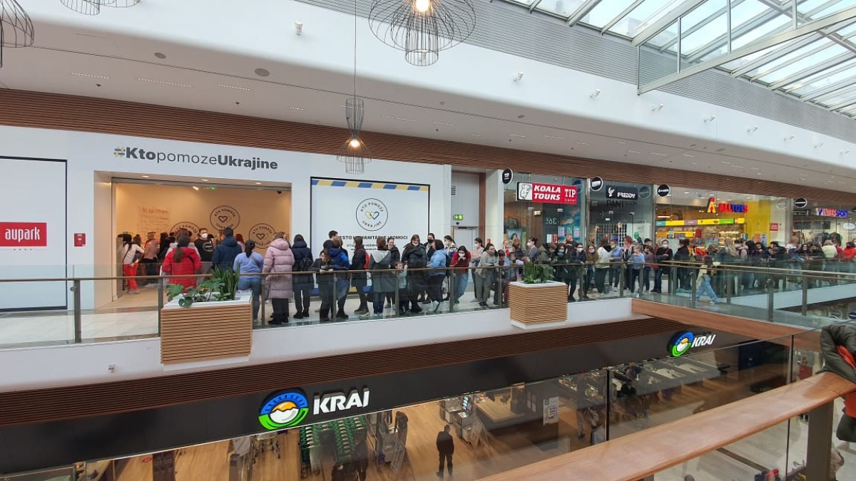 Humanitárne centrum v Auparku