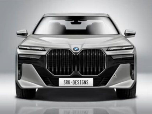 BMW i7 - skica