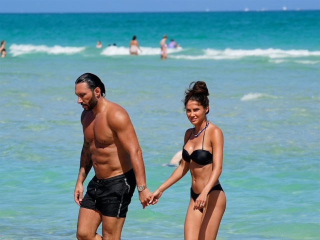 Cedric Gervais a jeho snúbenica - modelka Bonnie Mueller