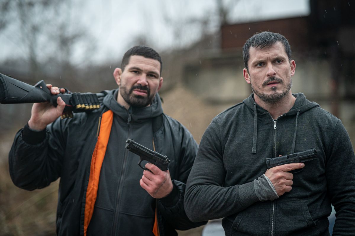 Attila Végh a Ján Koleník v seriáli  Ultimátum.