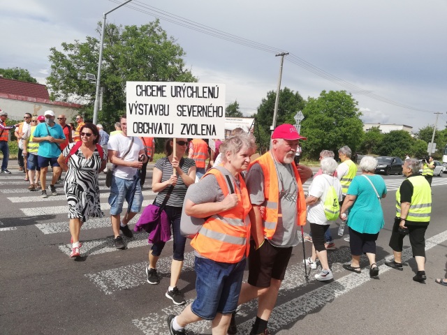 SR Zvolen doprava cesta protest obchvat výstavba BBX